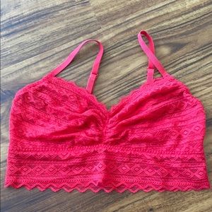 Hanky Panky style lace bralette